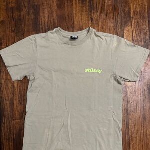 Stussy Men's Olive T-Shirt